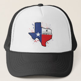 Texas Rally Cry Trucker Hoed Trucker Pet