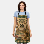 Texas Ranch Coffee Kitchen Americana Schort (Gedragen)