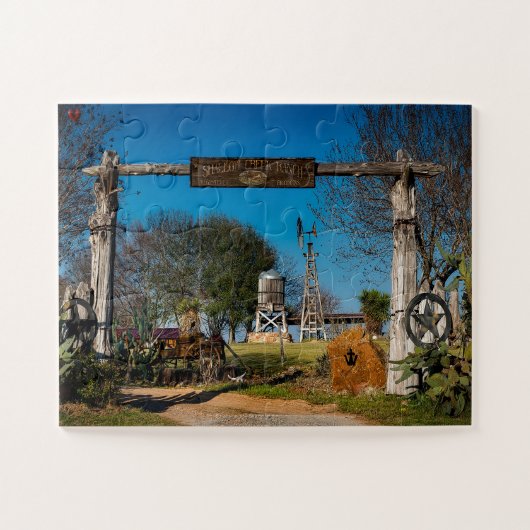 Texas Ranch Legpuzzel (Horizontaal)
