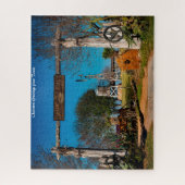 Texas Ranch Scene. kerstcadeautjes Legpuzzel (Verticaal)