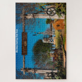 Texas Ranch Scene. Legpuzzel (Verticaal)