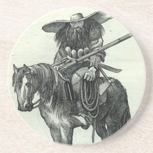 Texas Ranger Onderzetter (Voorkant)