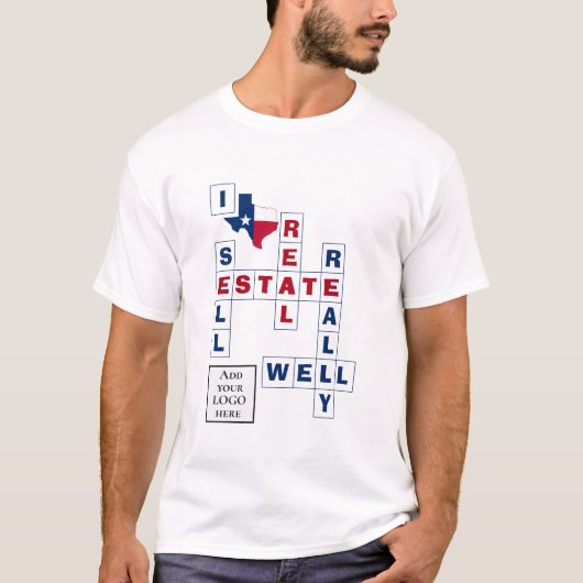 TEXAS Realty Real Estate LOGO T-shirt (Voorkant)