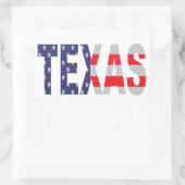 Texas Rechthoekige Sticker (Tas)