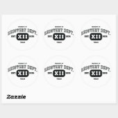 TEXAS Recovery Ronde Sticker (Vel)