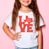 Texas Red Grapefruit Kaart ontwerp T-shirt