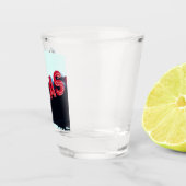 Texas Red Neon Lights Verenigde Staten Shot Glas (Rechts)