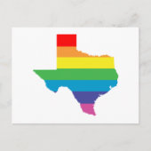 texas regenboog briefkaart (Voorkant)