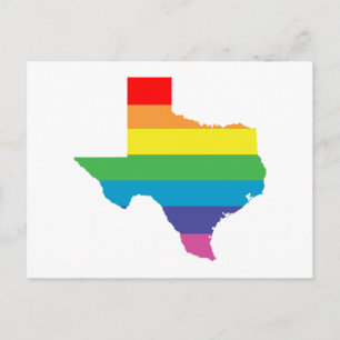 texas regenboog briefkaart