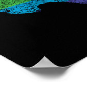 texas regenboog poster (Hoek)