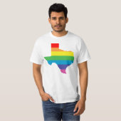 texas regenboog t-shirt (Voorkant volledig)