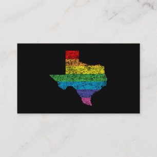 texas regenboog visitekaartje