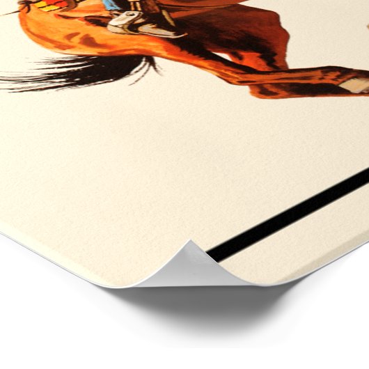 Texas reisposter poster (Hoek)