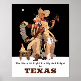 Texas reisposter poster