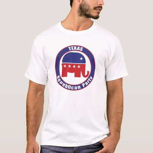 Texas Republican Party T-shirt (Voorkant)