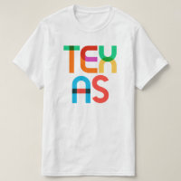 Texas Retro Colorful 80s Pop Art