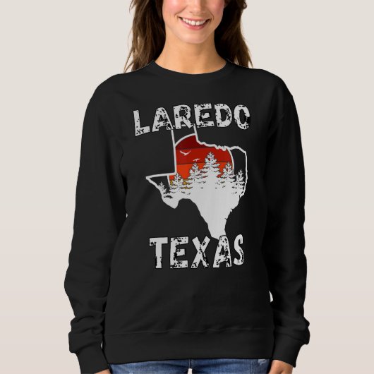 Texas Retro Laredo Texas Souvenirs 1 Trui (Voorkant)