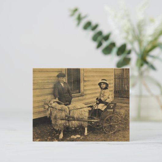 Texas Ride Briefkaart (Staand voorkant)