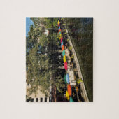 Texas, Riverwalk, dineren aan de rand van de rivie Legpuzzel (Verticaal)