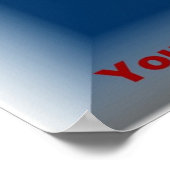 texas-road-map poster (Hoek)