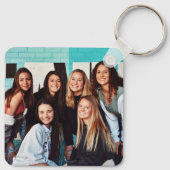 Texas Road Trip State Flag Truck Sleutelhanger (Achterkant)