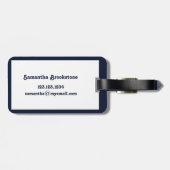 Texas Roads, neem me mee naar huis Bagagelabel (Achterkant horizontaal)