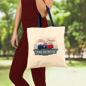Texas Roads, neem me mee naar huis Tote Bag
