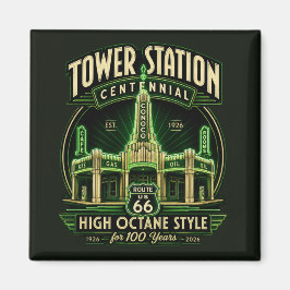Texas Roadside Centennial Collectible Magneet