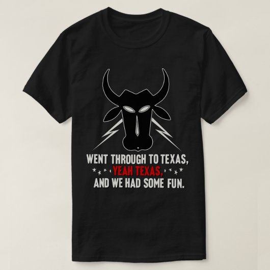 Texas Rock and Roll T-shirt (Design voorkant)