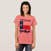Texas Rocks. T-shirt (Voorkant volledig)
