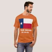 TEXAS ROCKS T-SHIRT (Voorkant volledig)