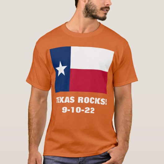 TEXAS ROCKS T-SHIRT (Voorkant)