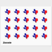texas ronde sticker (Vel)