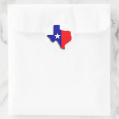 texas ronde sticker (Tas)