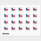 Texas Ronde Sticker (Vel)