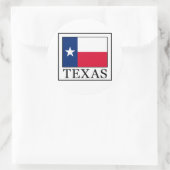 Texas Ronde Sticker (Tas)