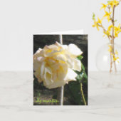 Texas Roos Kaart (Gele Bloem)