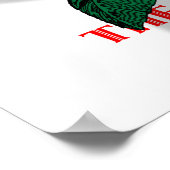 Texas roos-superposter poster (Hoek)