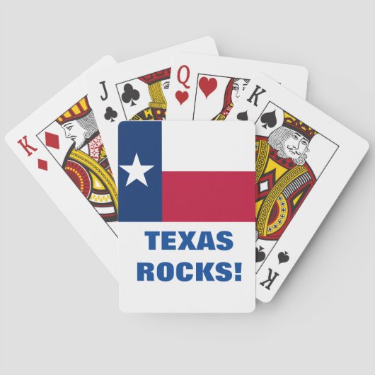 TEXAS ROTSEN! POKERKAARTEN (Achterkant)
