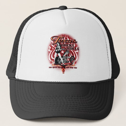Texas Rotsen Trucker Pet (Voorkant)