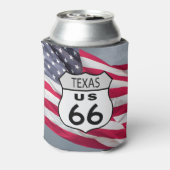 Texas Route 66 Blikjeskoeler (Blikje Achterkant)