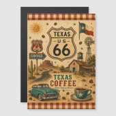 Texas Route 66 Coffee Loyalty Cafe Stijl (Voorkant / Achterkant)