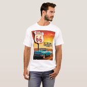 Texas Route 66 Festival T-shirt (Voorkant volledig)