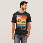 Texas Route 66 Festival – T-shirt (Voorkant volledig)
