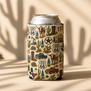 Texas Route 66 Lone Star Chill Seltzer Blikjeskoeler