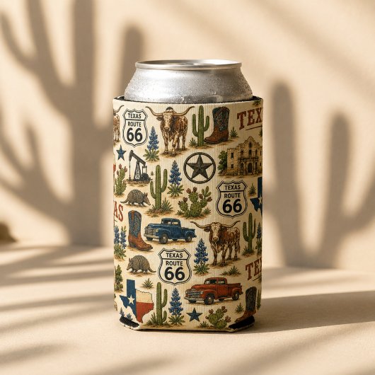 Texas Route 66 Lone Star Chill Seltzer Blikjeskoeler