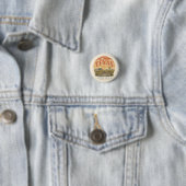 Texas Route 66 Panhandle Desert Highway Kunst Ronde Button 3,2 Cm (In situ)