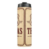 Texas Route 66 Road Warrior Coffee Reizen Thermosbeker (Voorkant)