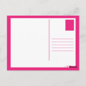 texas roze driehoek briefkaart (Achterkant)