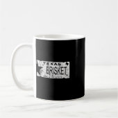 Texas Runderlap Licentieplaat Bbq Pitmaster Koffiemok (Links)
